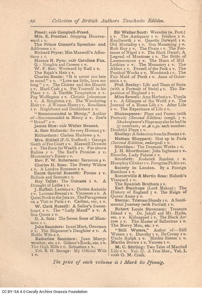 12 x 16.5 cm; [i]-vi p. + 310 p. + 15 appendix p., price of the book “1.60 M” on the spine of the book. P. [i] informatio